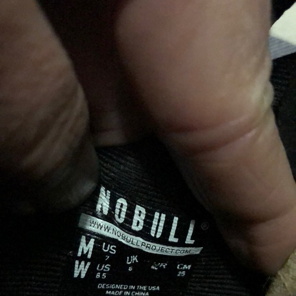 NOBULL Reflective SpellOut Black on Black Arctic Speckle Shoes-Wmns 8.5/unisex - Picture 13 of 16